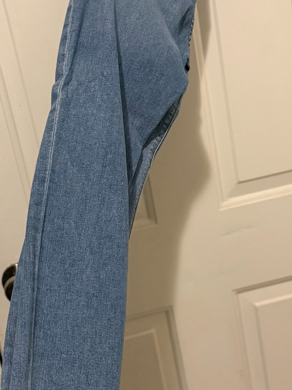 Hudson Jeans Straight Leg Medium Blue Denim